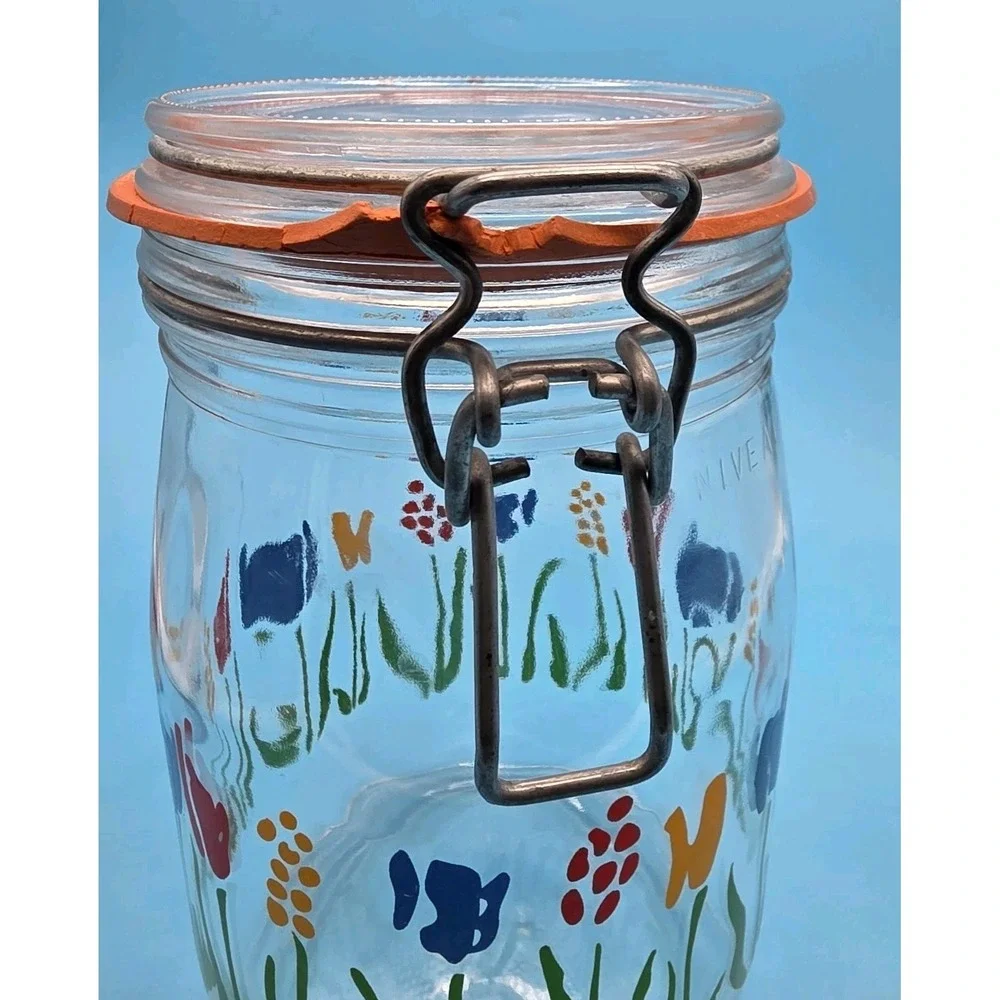 VINTAGE Arc France Glass Tulip Floral Large 9